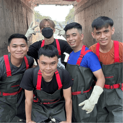 Daily cleanups of every barrier