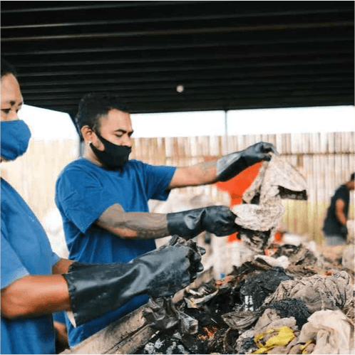 Sort every piece of trash we collect into 30+ material categories